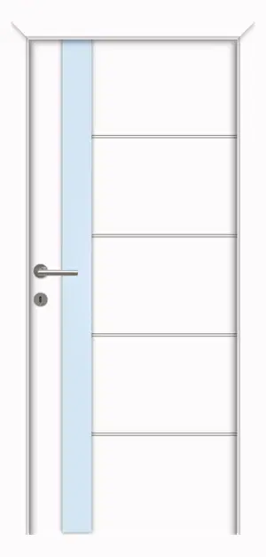 Perga fémintarziás dekorfóliás beltéri ajtó