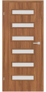 Szatmár E-dekor üveges beltéri ajtó