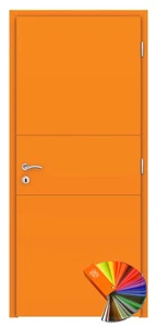 Szekszárd mart felületű festett MDF beltéri ajtó