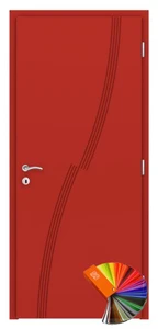 Szombathely mart felületű festett MDF beltéri ajtó
