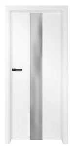 Titán Bakony 3 festett titán fehér üveges beltéri   ajtó