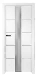 Titán Bakony 5 festett titán fehér üveges beltéri   ajtó