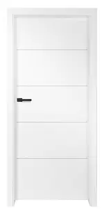 Titán Bakony 6 festett titán fehér tele beltéri   ajtó