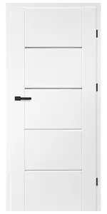 Titán Lajta 2 festett titán fehér üveges beltéri ajtó