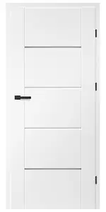 Titán Lajta 4 festett titán fehér üveges beltéri ajtó