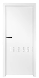 Titán Mezőföld 5 festett titán fehér tele beltéri  ajtó