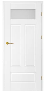 Titán Nógrád 10 festett titán fehér üveges beltéri ajtó