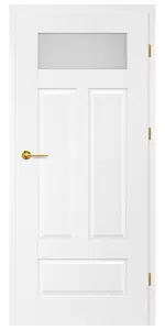 Titán Nógrád 10 festett titán fehér üveges beltéri ajtó