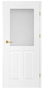 Titán Nógrád 11 festett titán fehér üveges beltéri ajtó