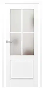 Titán Rábaköz 1 festett titán fehér üveges beltéri ajtó
