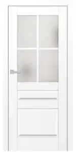 Titán Rábaköz 3 festett titán fehér üveges beltéri ajtó