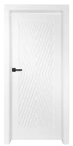 Titán Turán 4 festett titán fehér tele beltéri ajtó