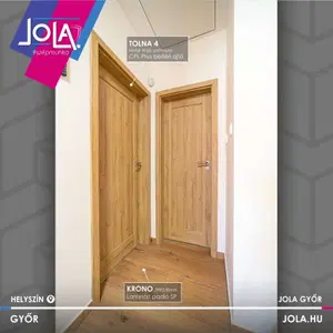 Tolna CPL Plus üveges beltéri ajtó - Referenciakép - 2