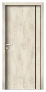 Trója I fekete fémintarziás CPL beltéri ajtó