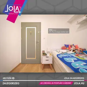Vas CPL Plus üveges beltéri ajtó - Referenciakép - 5