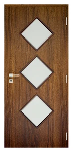 Virgo üveges Dekor Plus beltéri ajtó