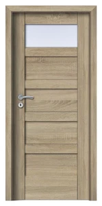 Z-2 Rhino CPL üveges beltéri ajtó