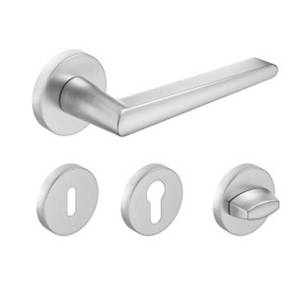 CORONA ARROW R szálcsiszolt matt króm kilincs