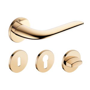 CORONA MOON R fényes sárgaréz kilincs