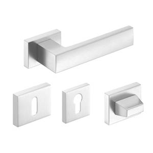  CUBE PREMIUM szálcsiszolt matt króm kilincs