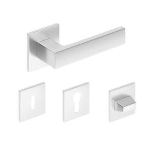  CUBE SLIM szálcsiszolt matt króm kilincs