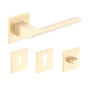  QUANTA FIT szálcsiszolt sárgaréz kilincs