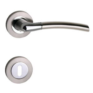 Basic Vesta króm-szatén nikkel körrozettás BB,PZ zár