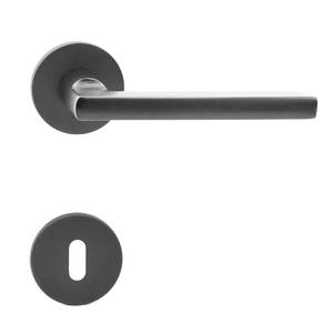 DANIELA antracit körrozettás kilincs BB zár