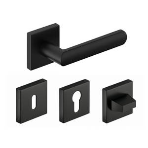 CPL plussz - BUD LUNA PREMIUM matt fekete kilincs