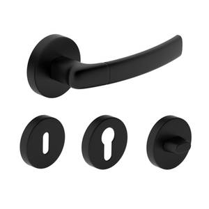 CAMILA matt fekete kilincs