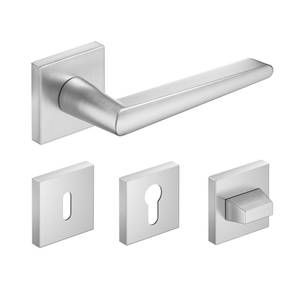 CORONA ARROW Q szálcsiszolt matt króm kilincs