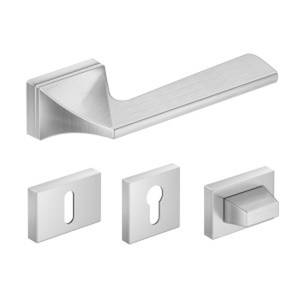 CORONA IMPERA RT szálcsiszolt matt króm kilincs