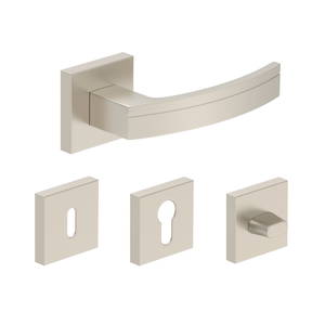 METAL- BUD BARCELONA velvet nikkel kilincs