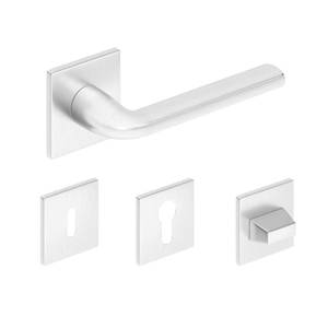 METAL- BUD BELLA SLIM TÉGLALAP szálcsiszolt matt króm kilincs