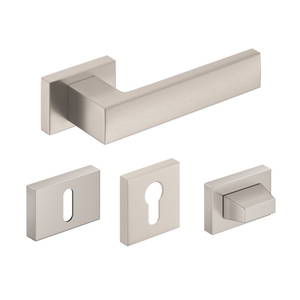 METAL- BUD CUBE PREMIUM szálcsiszolt matt nikkel kilincs