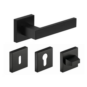 METAL-BUD QUBIK matt fekete kilincs